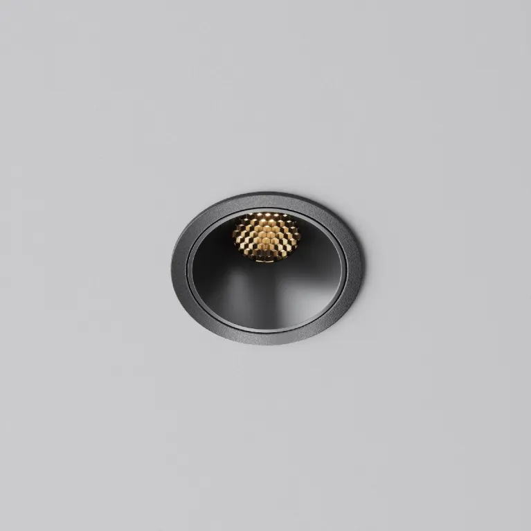 Встраиваемый светильник Maytoni Alfa LED DL043-01-10W2.7K-RD-B
