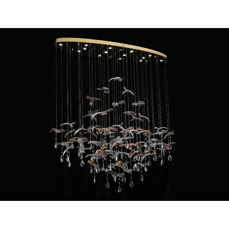 Потолочная люстра Newport Verona 8220/140 С oval gold polished М0070751