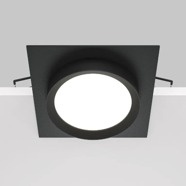 Встраиваемый светильник Maytoni Technical Hoop DL086-GX53-SQ-B