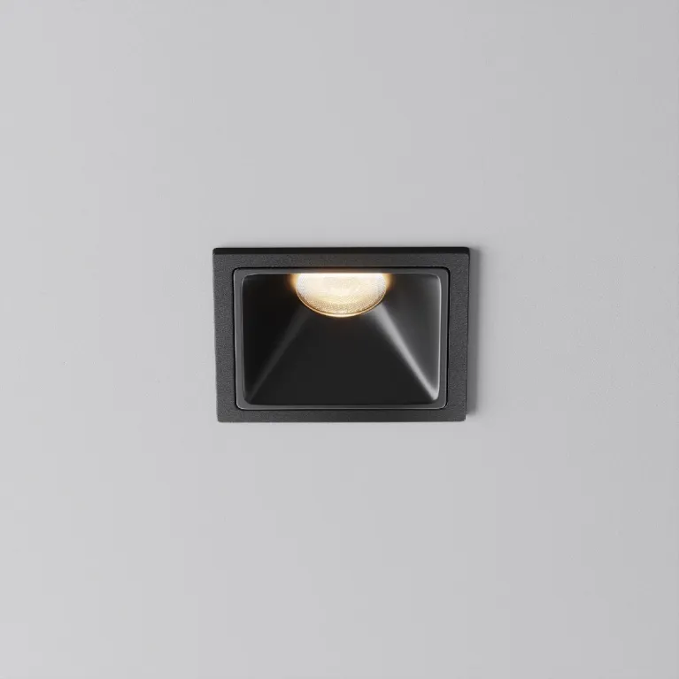 Встраиваемый светильник Maytoni Alfa LED DL043-01-10W3K-SQ-B-1