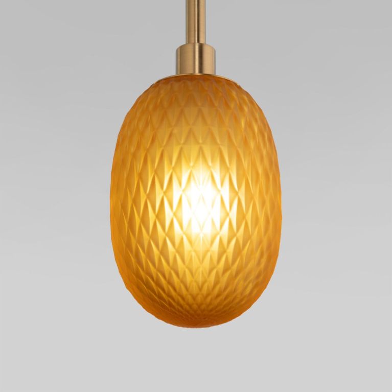 Каскадная люстра Eurosvet Pineapple 50266 дымчатый/прозрачный/янтарный a066528