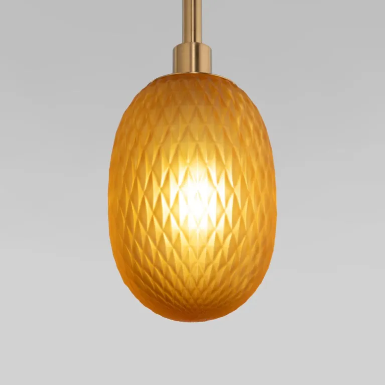 Каскадная люстра Eurosvet Pineapple 50266 дымчатый/прозрачный/янтарный a066528