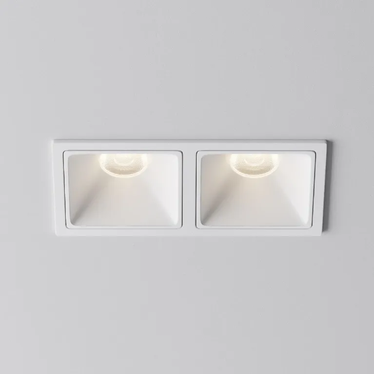 Встраиваемый светильник Maytoni Alfa LED DL043-02-10W4K-SQ-W-1