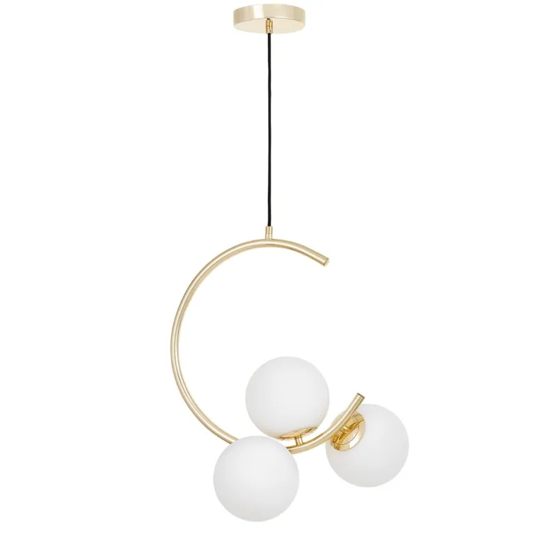 Подвесная люстра Lumina Deco Bonio LDP 7031-3 F.GD