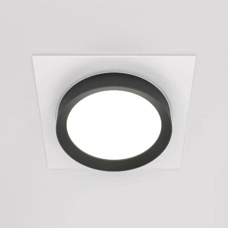 Встраиваемый светильник Maytoni Technical Hoop DL086-GX53-SQ-WB