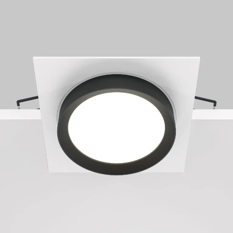 Встраиваемый светильник Maytoni Technical Hoop DL086-GX53-SQ-WB