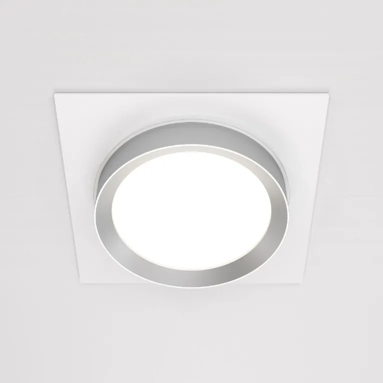 Встраиваемый светильник Maytoni Technical Hoop DL086-GX53-SQ-WS