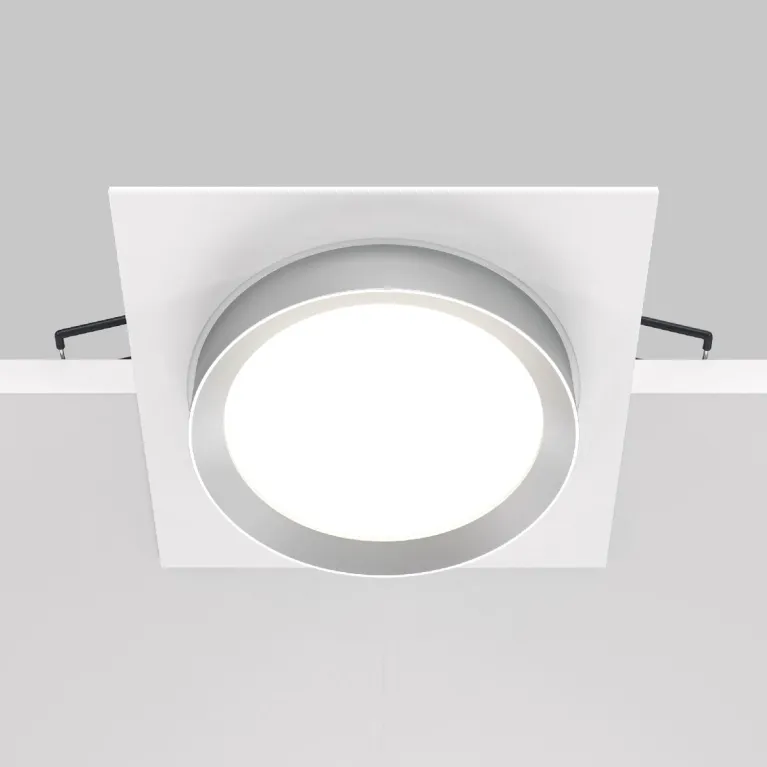Встраиваемый светильник Maytoni Technical Hoop DL086-GX53-SQ-WS