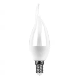 Лампа светодиодная Feron E14 7W 6400K матовая LB-97 38135