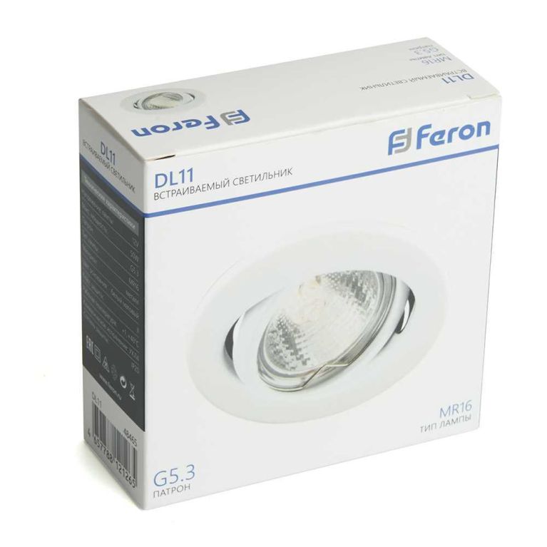 Встраиваемый светильник Feron DL11 48465