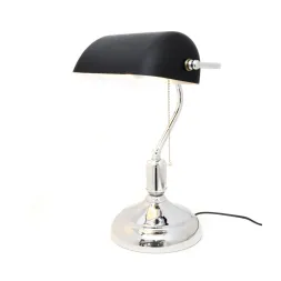 Настольная лампа Lumina Deco Banker LDT 305 BK+CHR