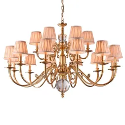 Подвесная люстра Newport 31018/C antique brass Подвесная люстра Newport 31018/C antique brass