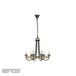 Подвесная люстра iLamp Dream 10190-6P BK