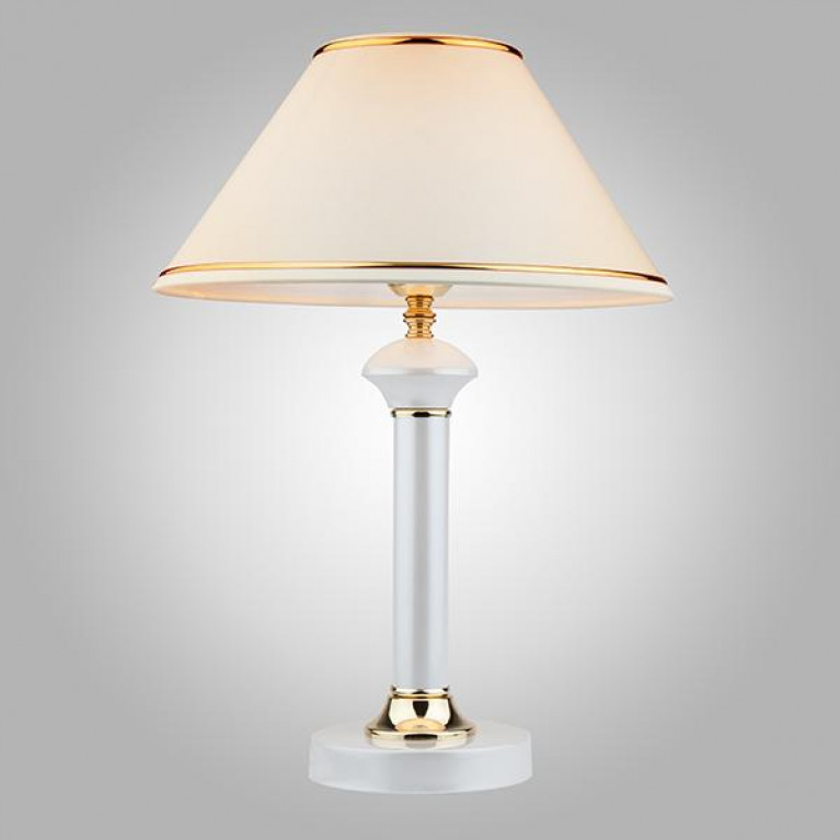 Настольная лампа Eurosvet 60019/1 глянцевый белый