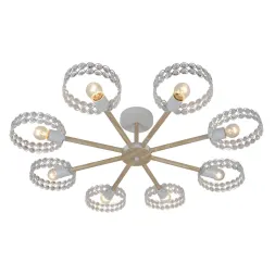 Люстра на штанге Escada Banjo 679/8P White