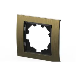 Рамка одноместная ELBI Zena Platin 500-075800-271