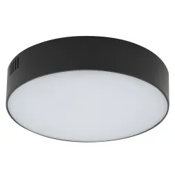 Накладной светильник Nowodvorski Lid Round Led Black 10416