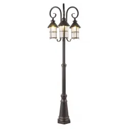 Садово-парковый светильник Arte Lamp Prague A1467PA-3RI