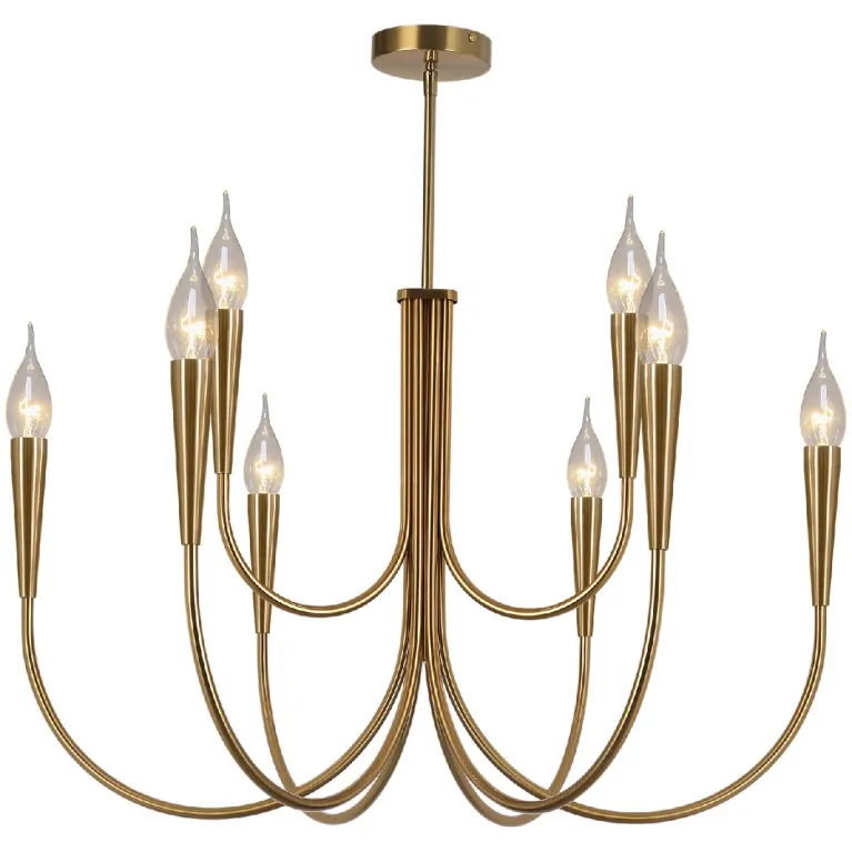 Люстра на штанге Illumico IL0441-9P-79 BRASS VASE
