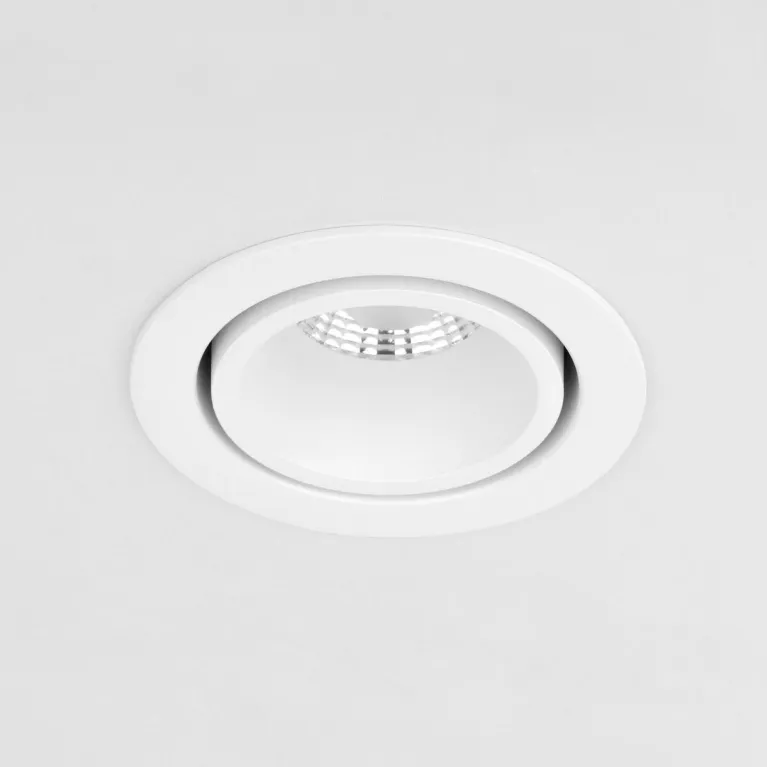 Встраиваемый светодиодный светильник Elektrostandard Nulla 15267/LED 7W 3000K BK/BK белый/белый a063