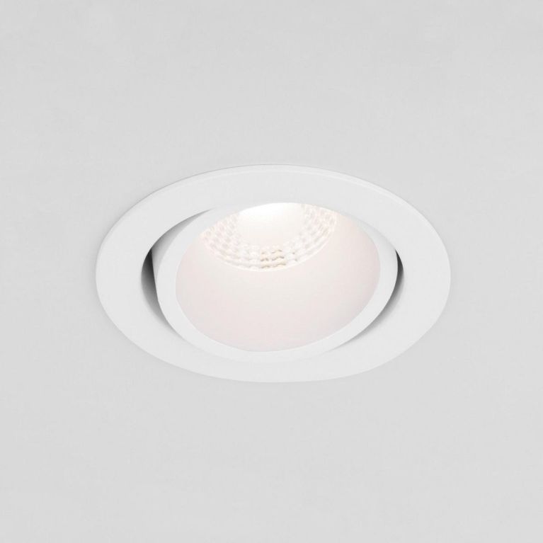 Встраиваемый светодиодный светильник Elektrostandard Nulla 15267/LED 7W 3000K BK/BK белый/белый a063