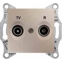 Розетка TV/R оконечная Schneider Electric Sedna 1dB SDN3301668