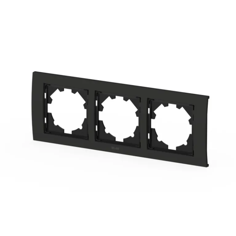 Рамка трехместная ELBI Zena Platin 500-073700-227