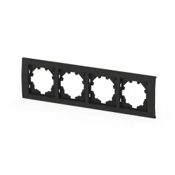 Рамка четырехместная ELBI Zena Platin 500-073700-228