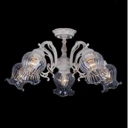 Потолочная люстра Eurosvet 9550/5 белый с золотом