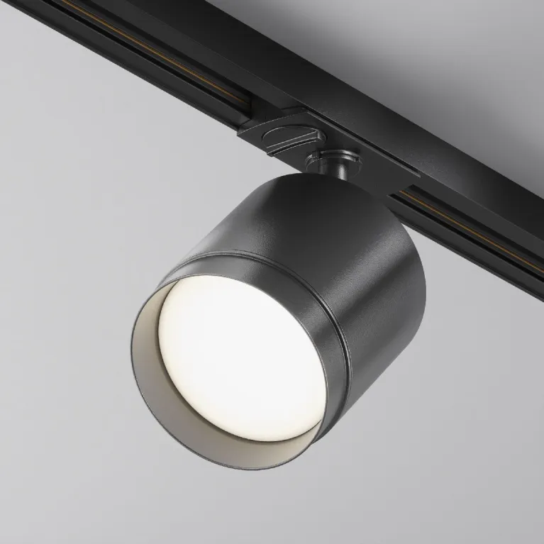 Трековый однофазный светильник Maytoni Polar TR088-1-GX53-B
