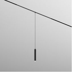 Трековый однофазный светильник Denkirs Simple Spot DK8208-BK