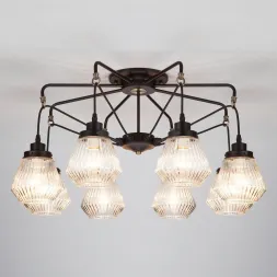 Потолочная люстра Eurosvet 70078/8 черный