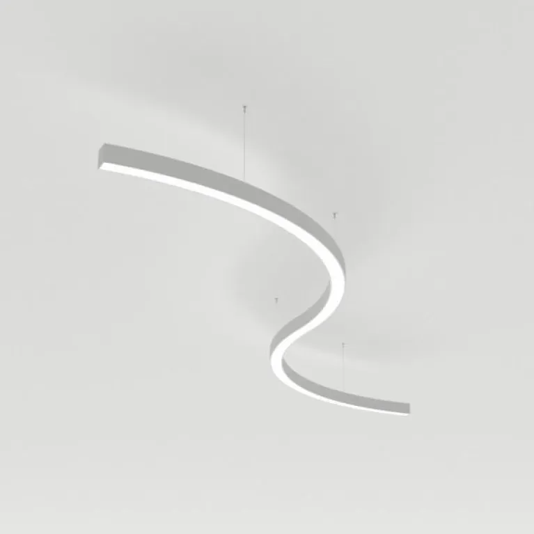 Подвесной светодиодный светильник Arlight SP-Line-Hang-Arc-S3535-D1500-124W Warm3000 034054(1)