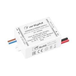 Блок питания Arlight ARPJ-SP-44180-PFC-TRIAC-MINI (8W, 22-44V, 180mA) 047586