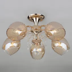 Потолочный светильник Eurosvet 30120/5 золото