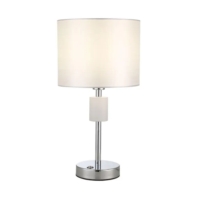 Настольная лампа Crystal Lux Maestro LG1 Chrome