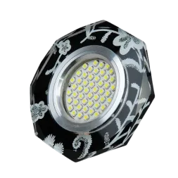 Встраиваемый светильник Elvan TCH-8220/3W-MR16-5.3-Bk