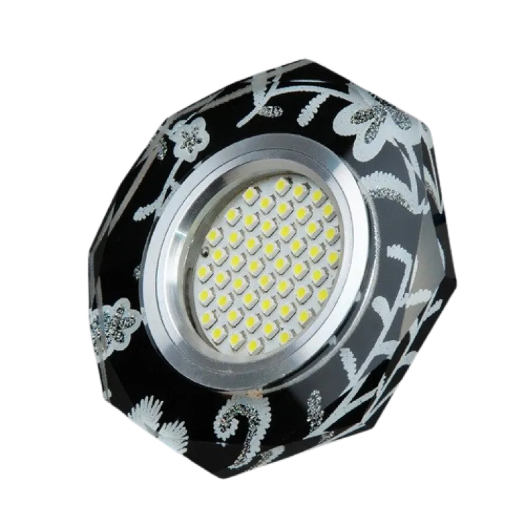 Встраиваемый светильник Elvan TCH-8220/3W-MR16-5.3-Bk