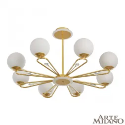 Люстра на штанге Arte Milano Neapolis 277138/8 GD