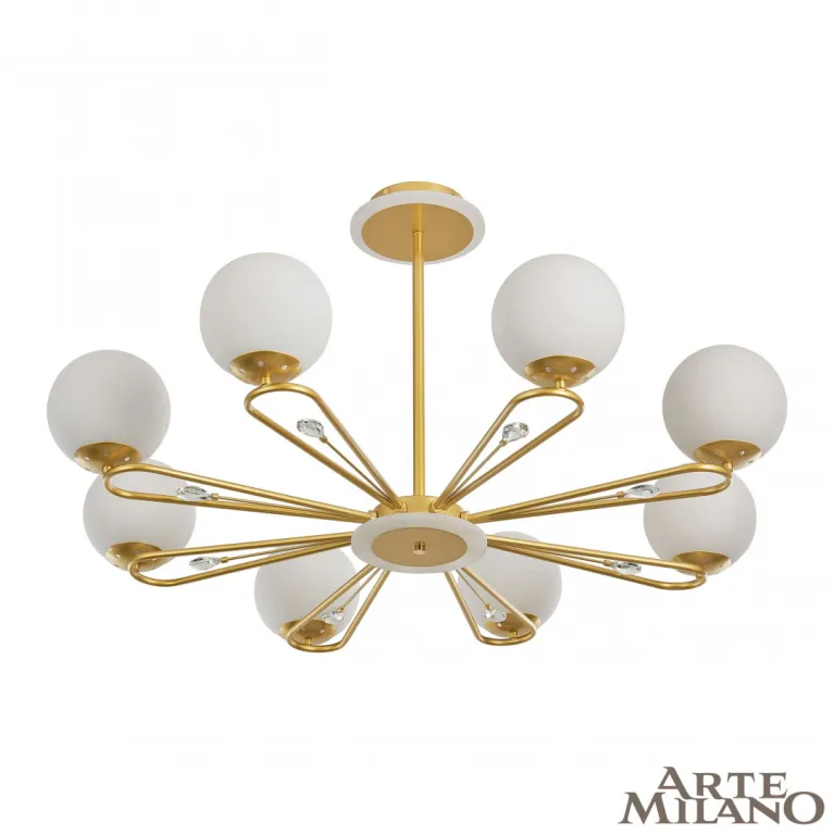 Люстра на штанге Arte Milano Neapolis 277138/8 GD