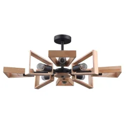 Потолочная люстра Eurosvet Klark 70056/8 черный