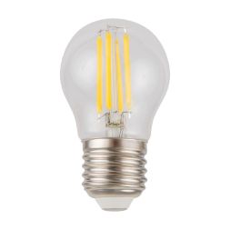 Лампа светодиодная филаментная диммируемая Voltega E27 4W 3000K прозрачная 8466