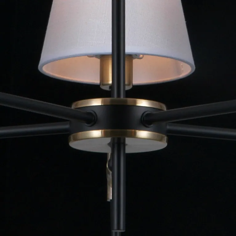 Люстра на штанге Illumico IL0185-5CSQ-24 BK AB CASTOR