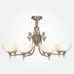 Потолочная люстра Eurosvet Лира 60053/8 античная бронза