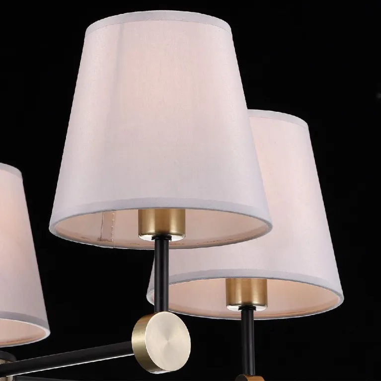 Люстра на штанге Illumico IL0394-5CSQ-24 BK AB CASTOR