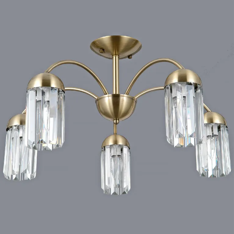 Люстра на штанге Illumico IL0599-5CSQ-24 AB LYRA