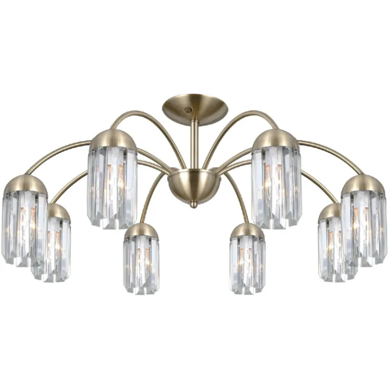 Люстра на штанге Illumico IL0599-8CSQ-24 AB LYRA