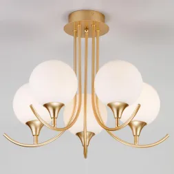 Потолочная люстра Eurosvet Moon 70101/5 золото