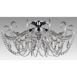 Потолочная люстра Crystal Lux Imperia PL6 Chrome/Transparente