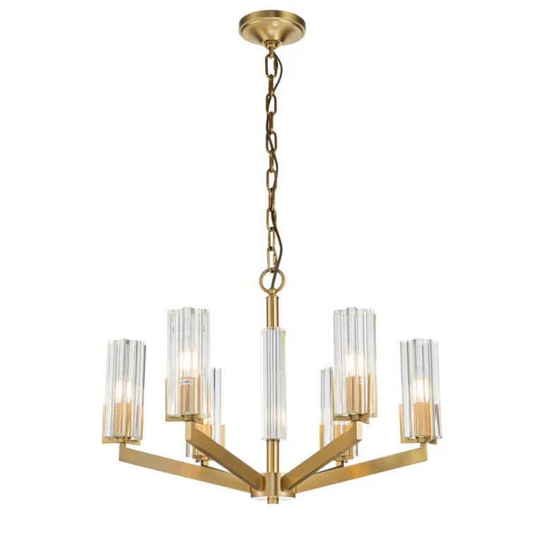 Подвесная люстра Belfast Malone 6035-6 BR CL